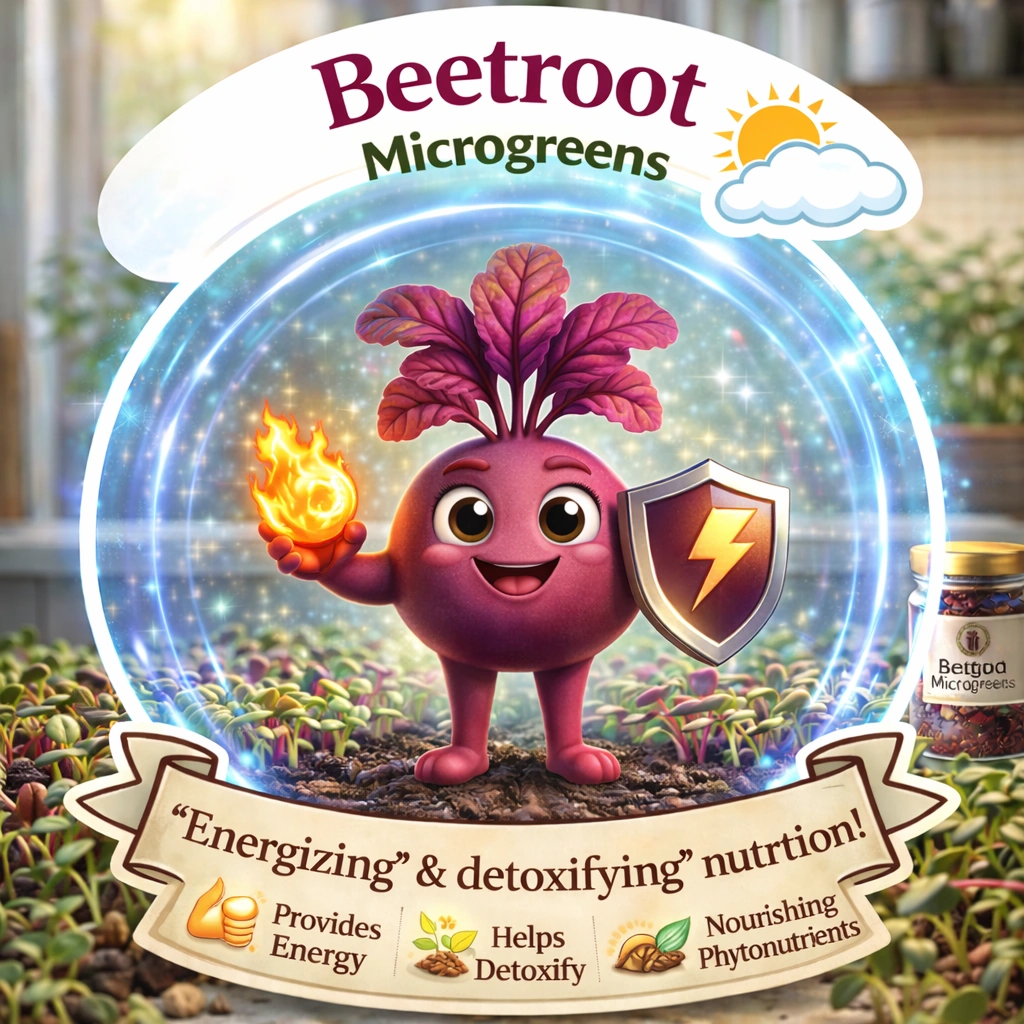 Beetroot Microgreens by Two Little Leaves