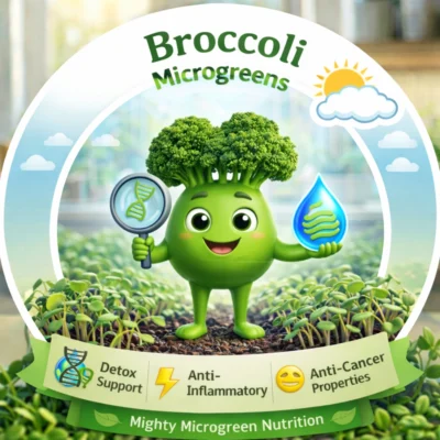 Broccoli Microgreens by Two Little Leaves